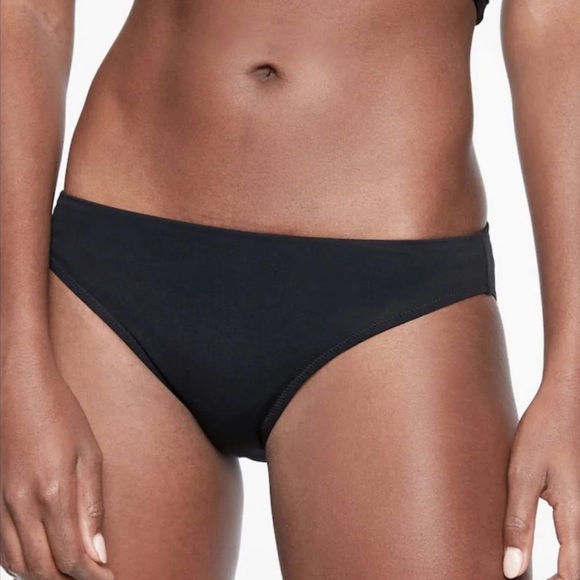 Athleta Other - NWT- Athleta Black Clean Medium Bikini Swim Bottom L